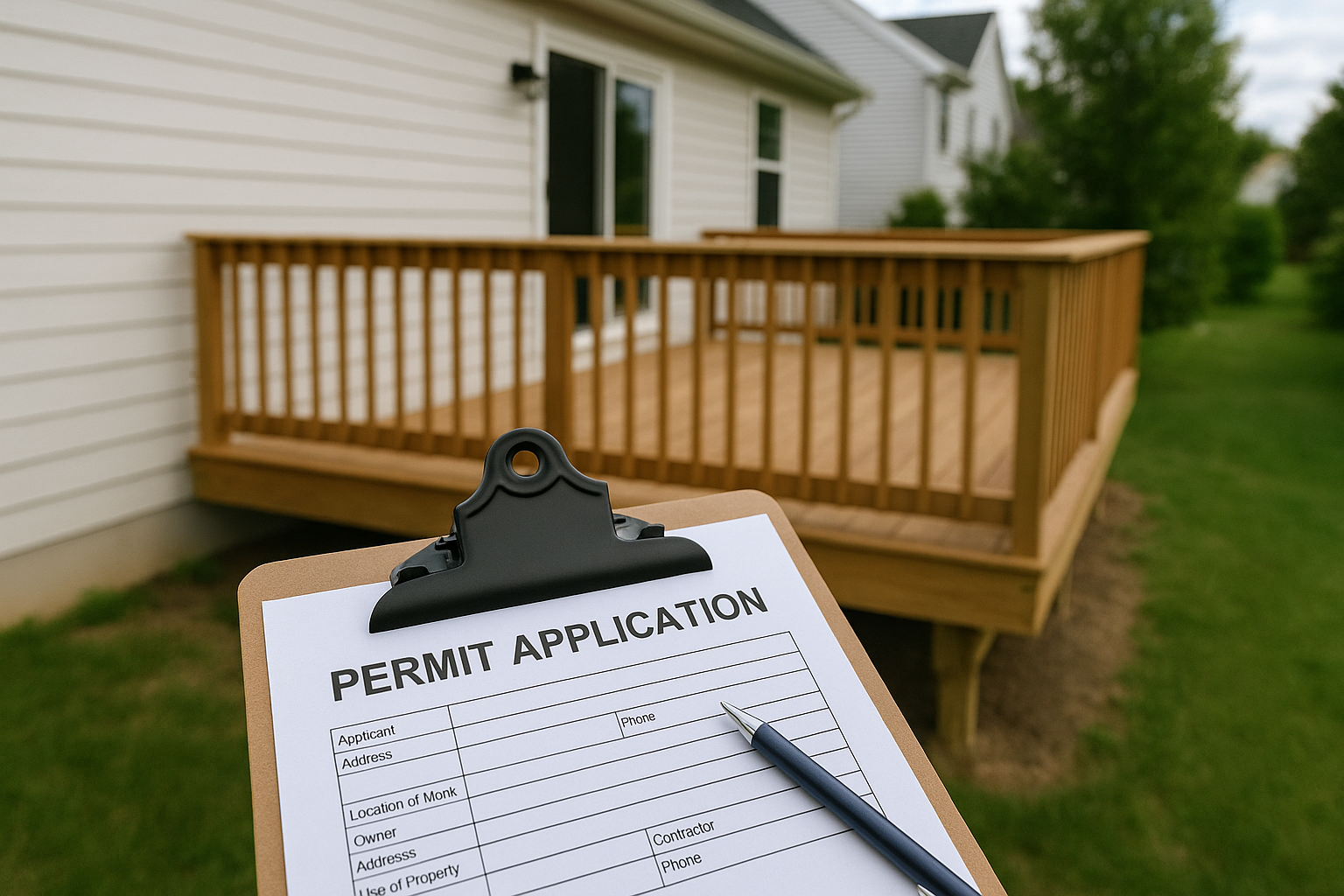Do I Need a Permit to Build a Deck in Perkasie?