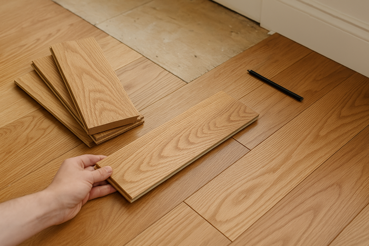 How to Match New Hardwood to Existing Floors During a Reno