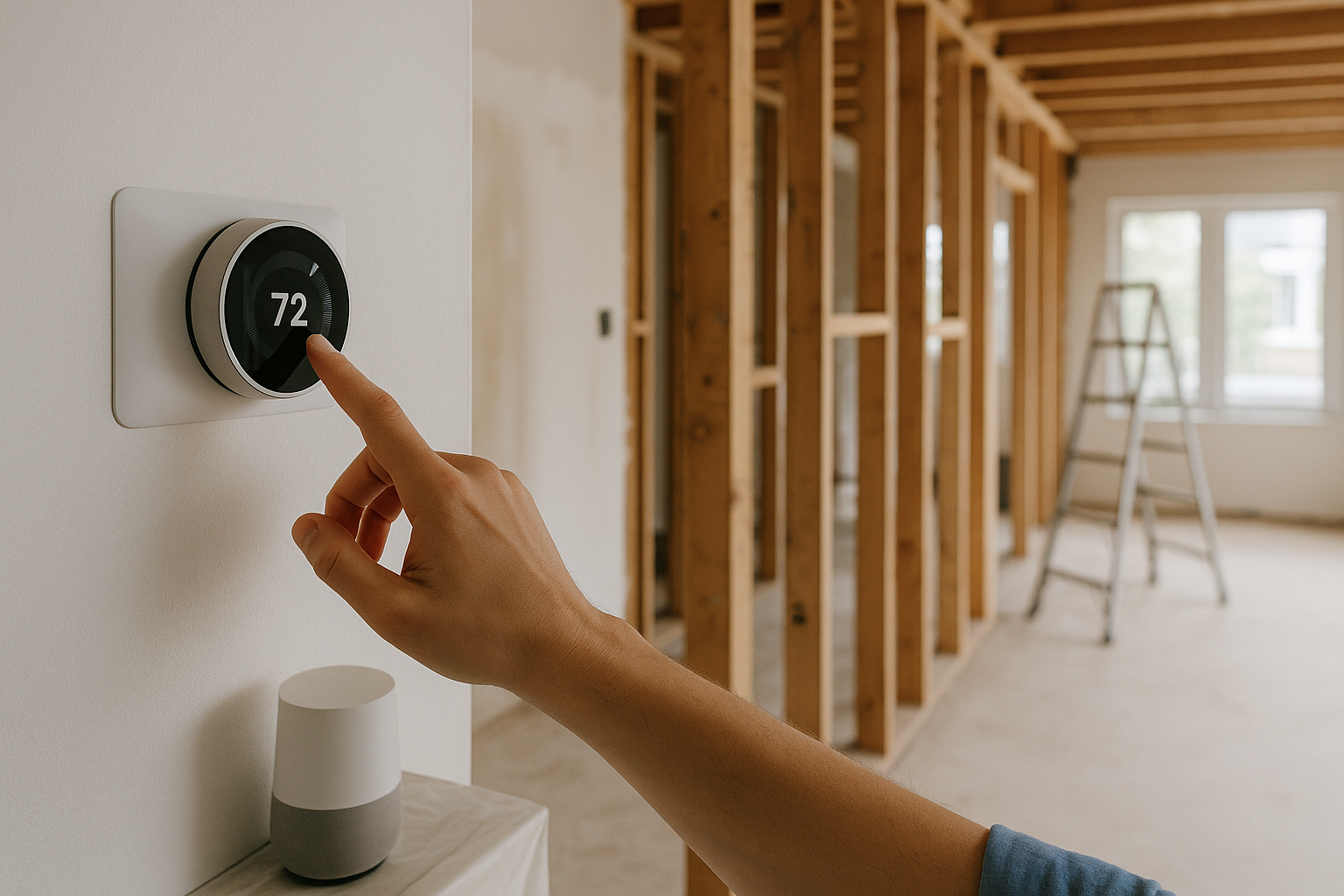 Smart Home Tech Integration During a Gut Rehab