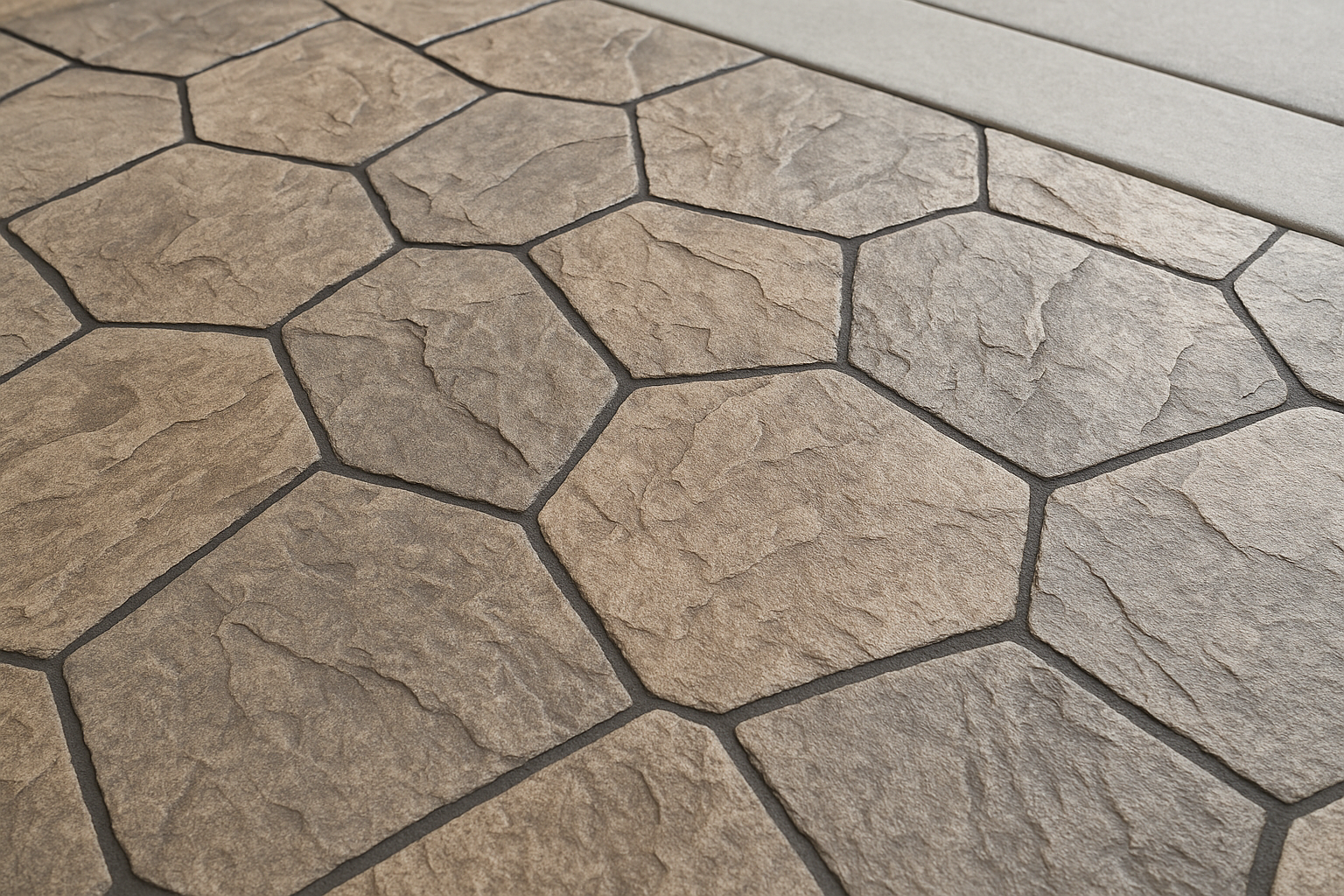 Stamped Concrete Patterns That Look Exactly Like Natural Stone