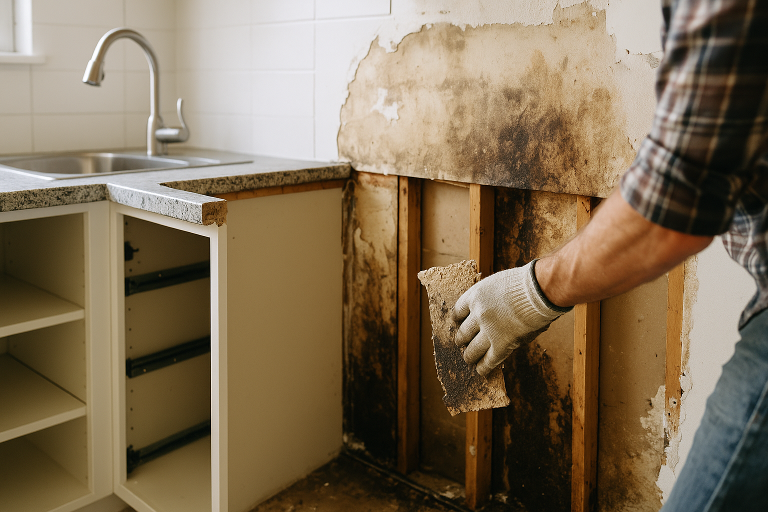 What to Do if You Find Water Damage During a Kitchen Demo