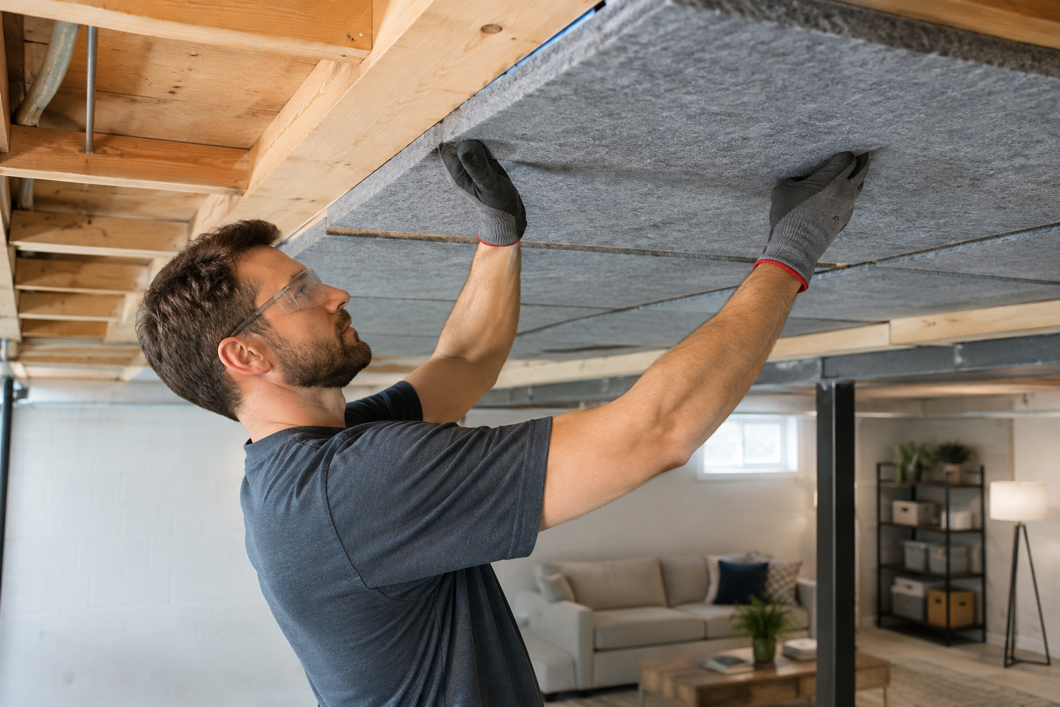 Best Practices for Soundproofing Your Basement Ceiling