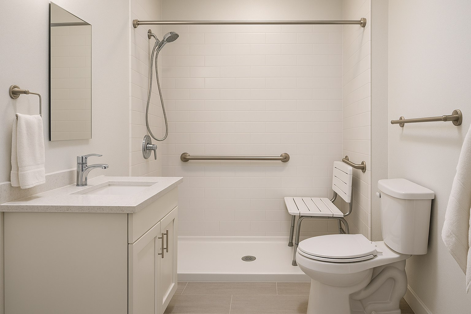 Essential Safety Upgrades for Aging-in-Place Bathroom Remodels