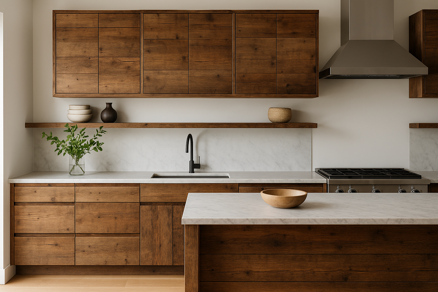 Incorporating Reclaimed Wood into Your Kitchen Design