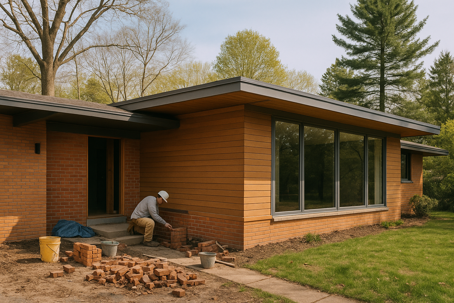 Renovating a Mid-Century Modern Home in Chalfont