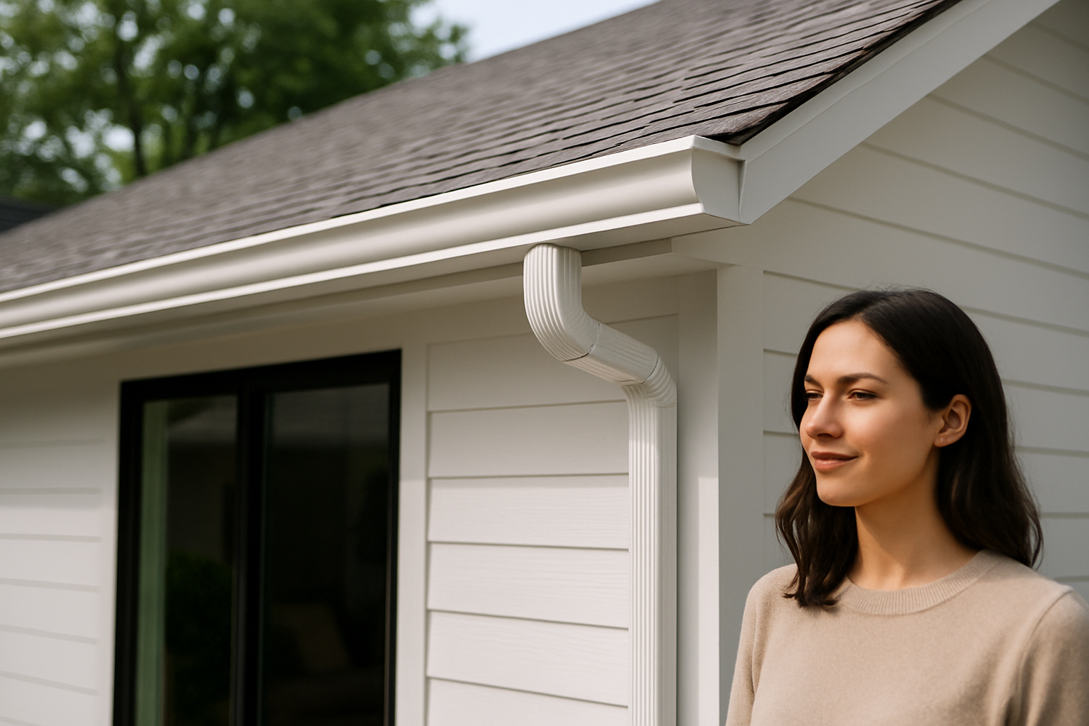 The Aesthetic Appeal of Seamless Gutters for Modern Homes